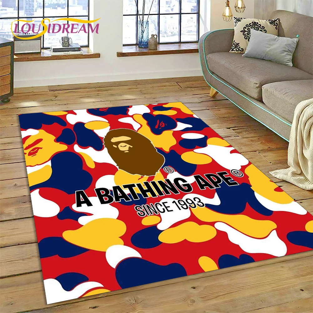 3D Printing Tablet - 3D Printing B-BAPE Fashion Carpet Rug