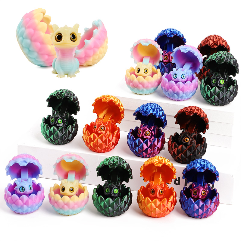 3D Printing Egg - Cute 3D Printed Dragon Eggs with