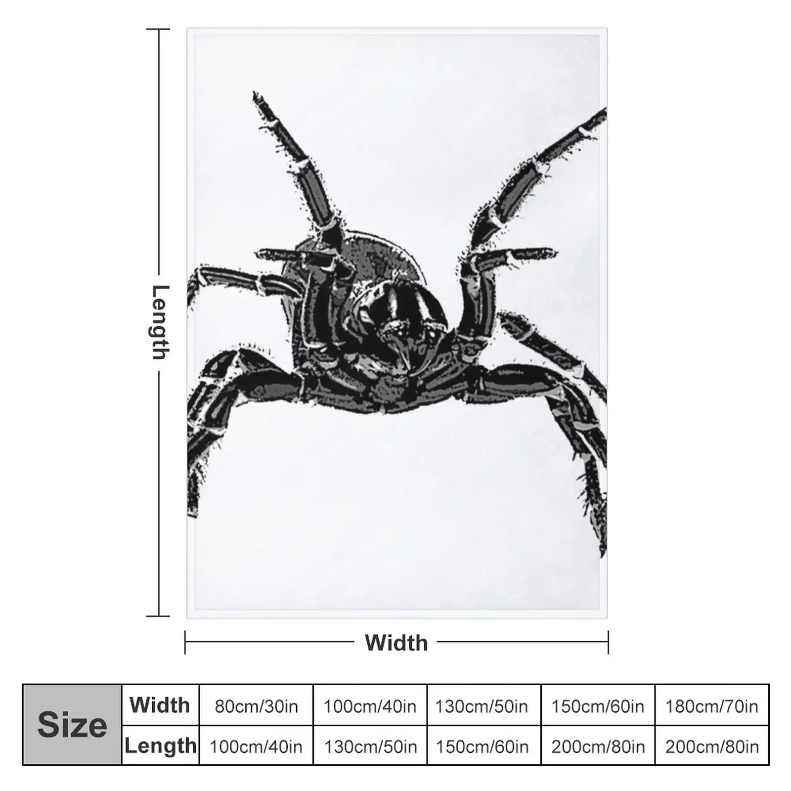Creepy Funnel-Web Spider Throw - 3D Printing Web review and price