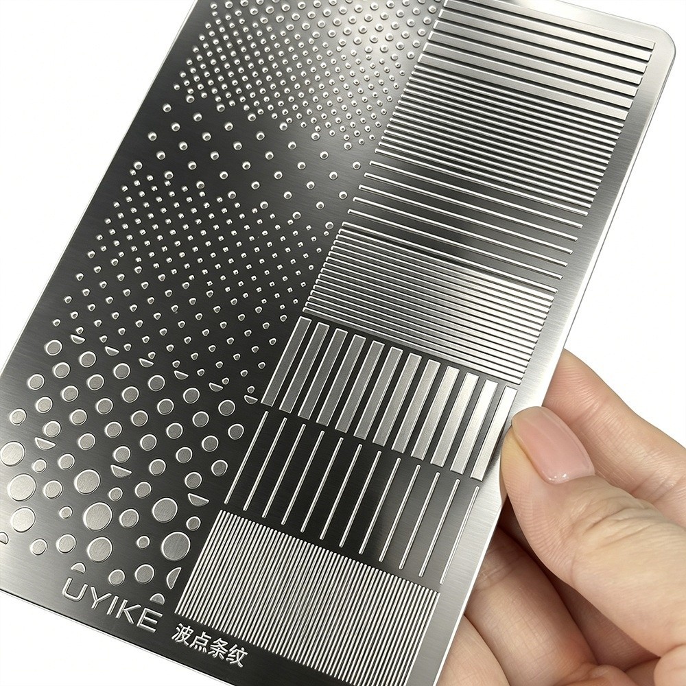 Dotting Pattern Nail Art Stamp - 3D Printing Templates Free review and price