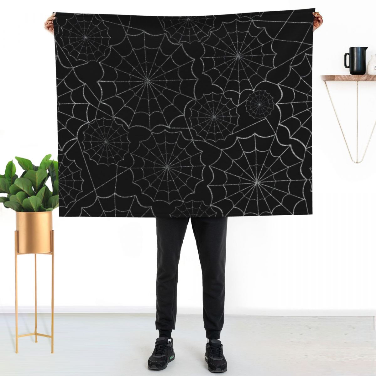 Spider Webs Throw Blanket Outd - 3D Printing Web review and price