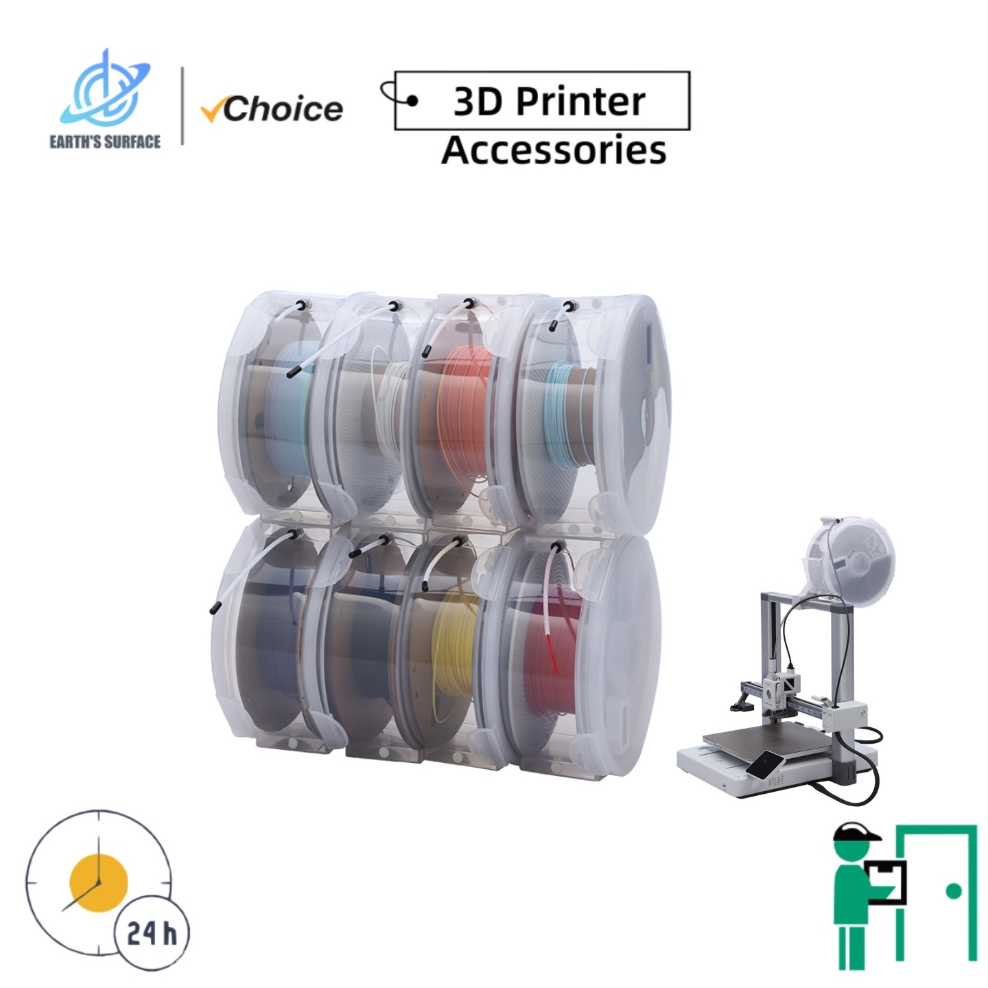 EARTH'S SURFACE Dustproof 3D P - 3D Printing Housing review and price
