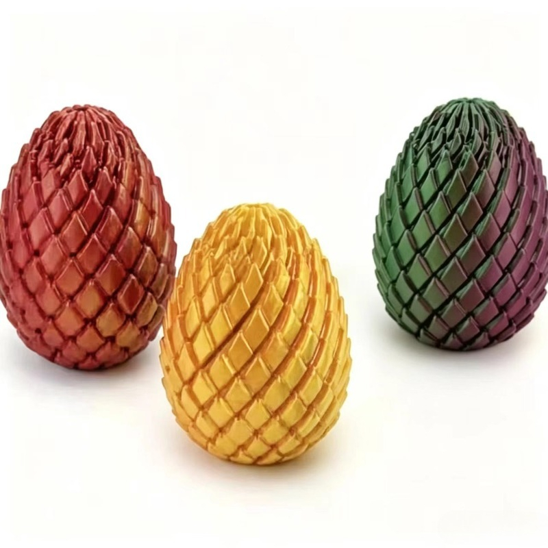 3D Printed Spiral Dragon Egg D - 3D Printing Egg review and price