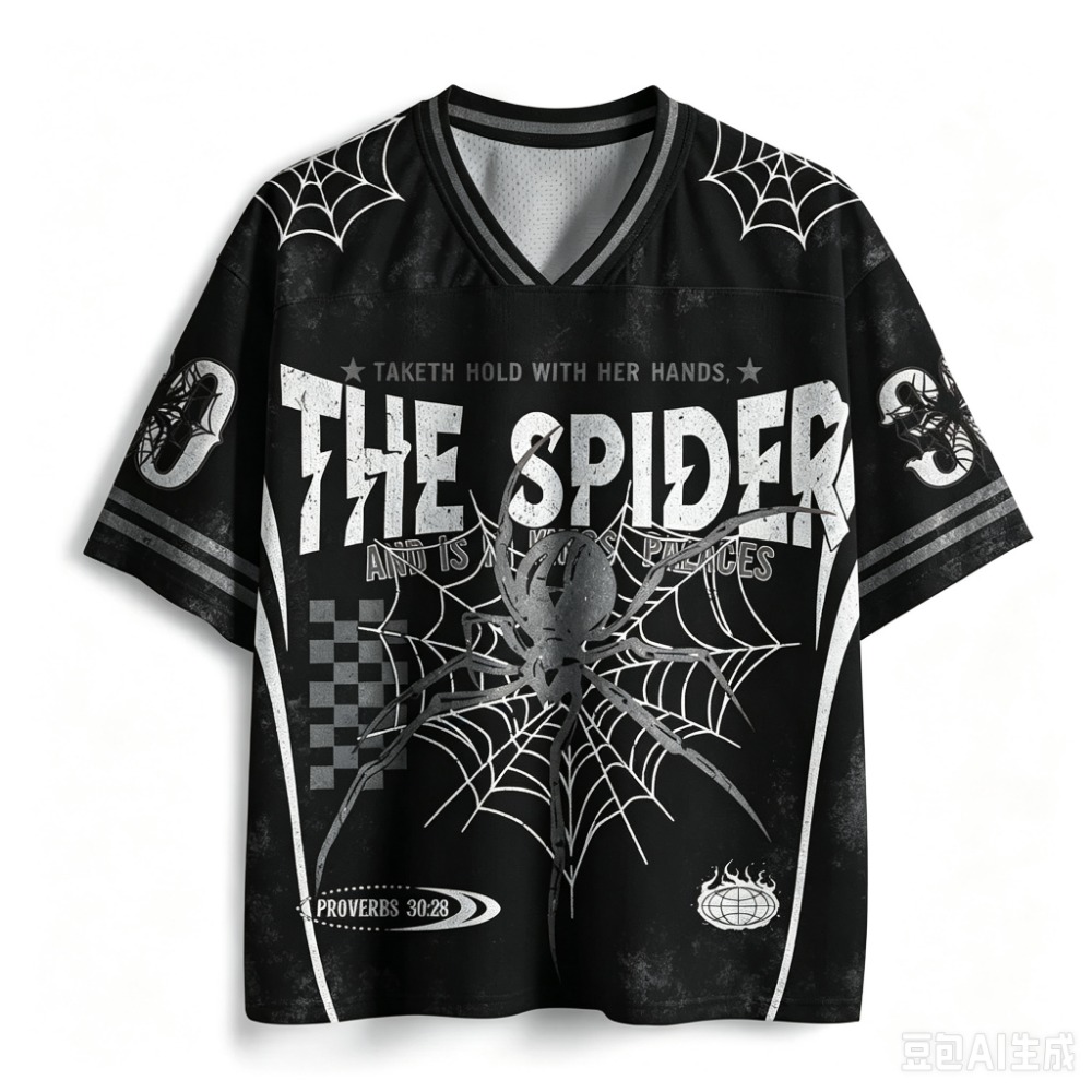 Spider Web 3D Printed MenT-shi - 3D Printing Web review and price