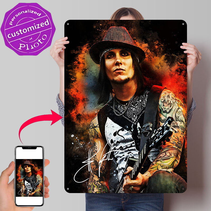 Synyster Gates Portrait With G - 3D Printing Guitar review and price