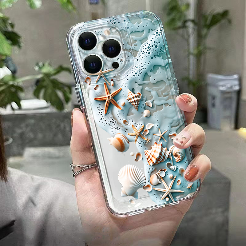 3D Beach Starfish Shell Phone  - 3D Printing Iphone review and price