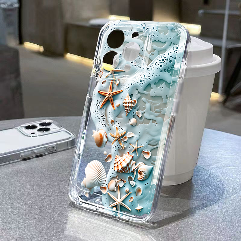 3D Beach Starfish Shell Phone  - 3D Printing Iphone review and price