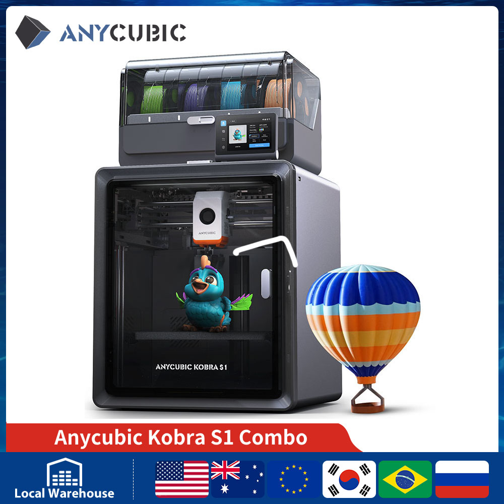 Anycubic Kobra S1 Combo Multi- - 3D Printing Online Service review and price
