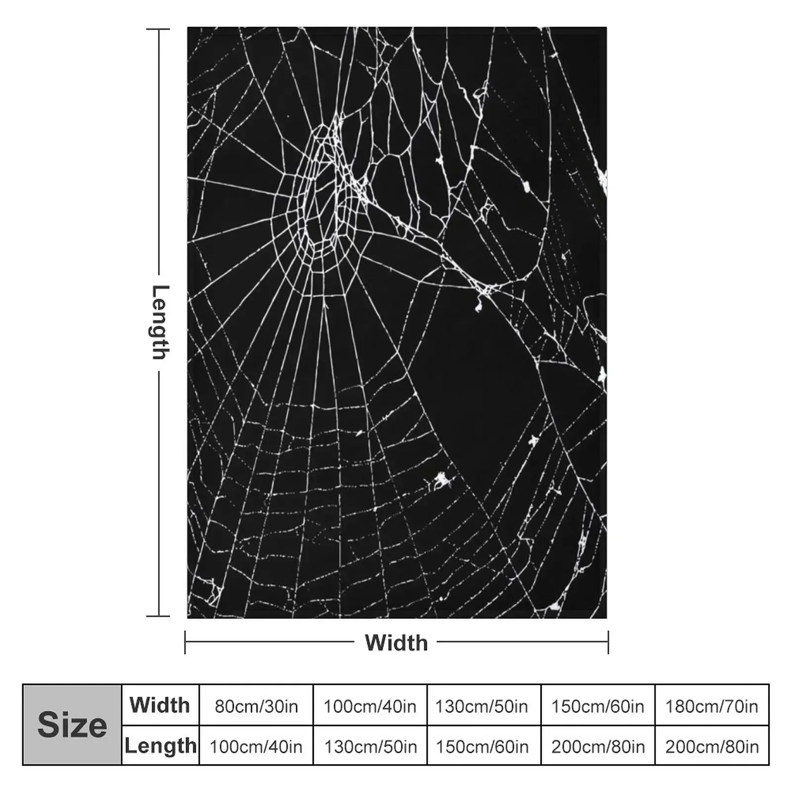 Spider Web Throw Blanket Luxur - 3D Printing Web review and price