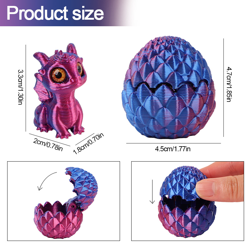 Cute 3D Printed Dragon Eggs wi - 3D Printing Egg review and price