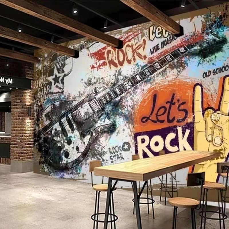 Custom murals European America - 3D Printing Guitar review and price