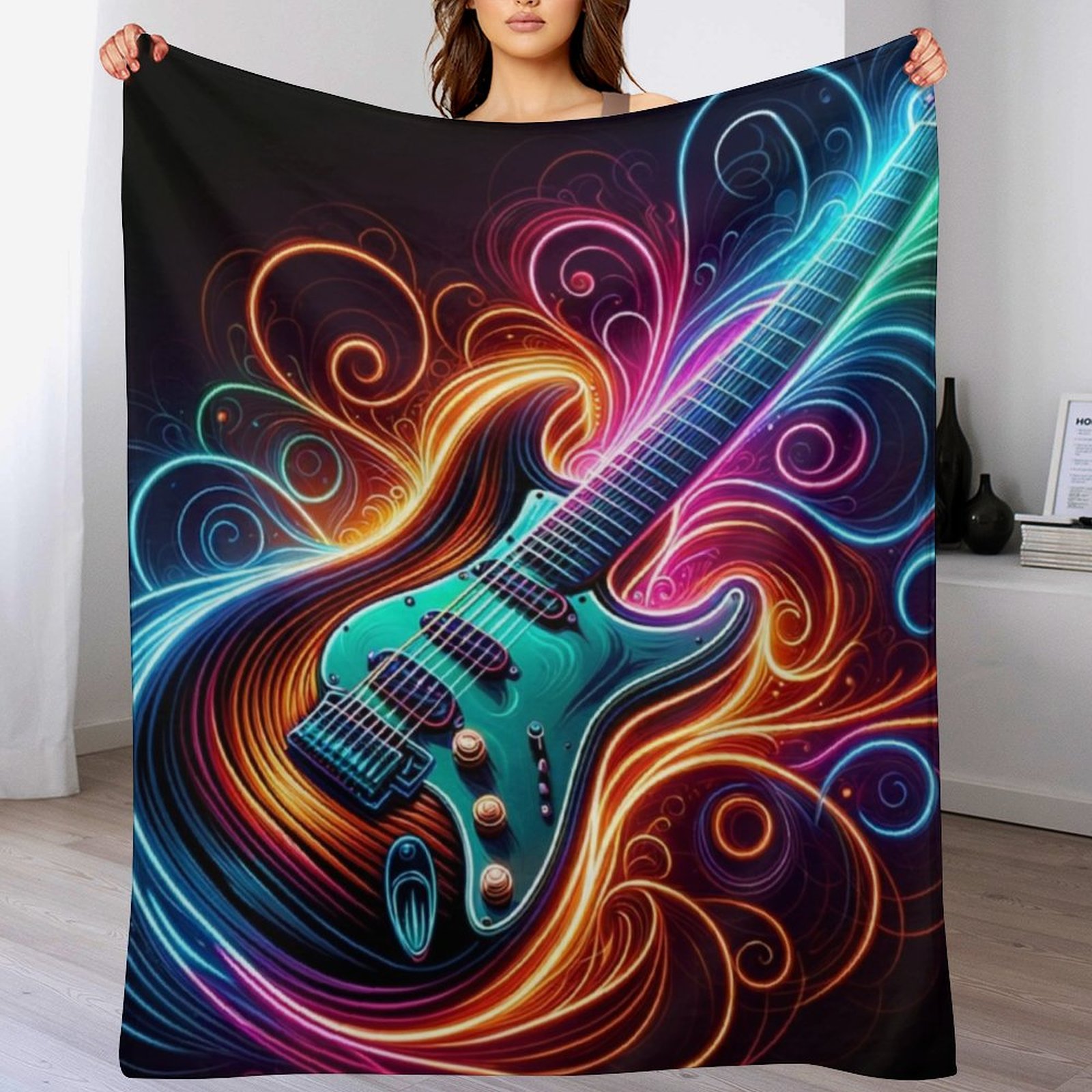Neon Groove - Electric Guitar  - 3D Printing Guitar review and price
