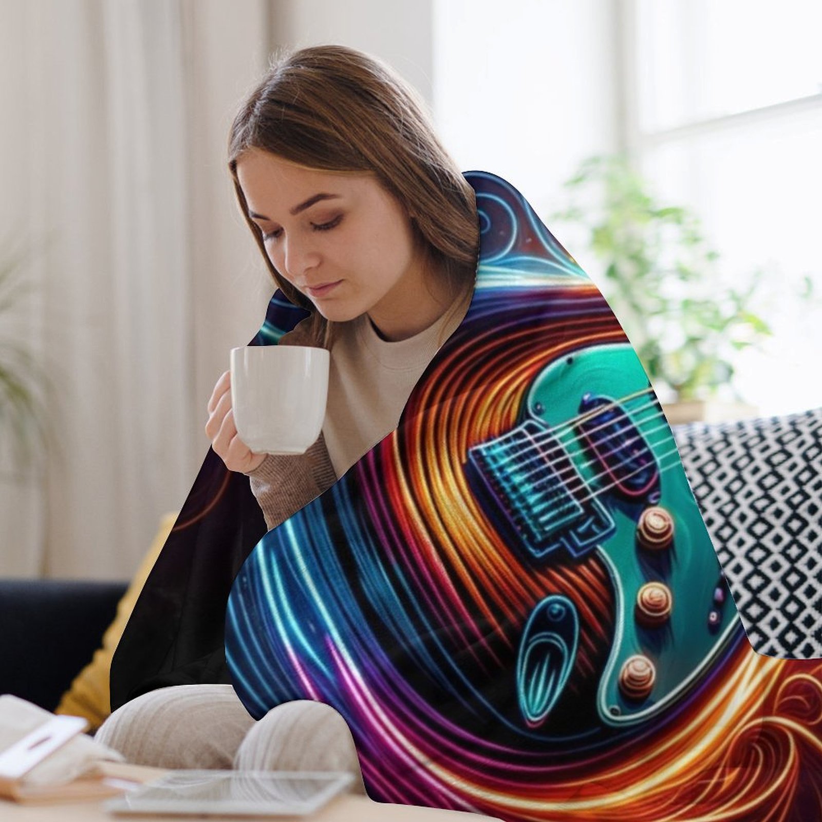 Neon Groove - Electric Guitar  - 3D Printing Guitar review and price