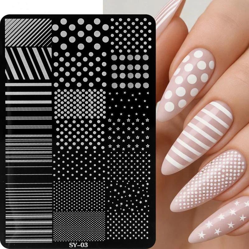 3D Cute Dotting Strip Lines Na - 3D Printing Templates Free review and price