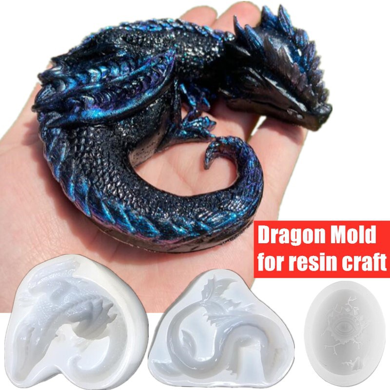 3 Styles Mirror Sleepy Dragon  - 3D Printing Egg review and price