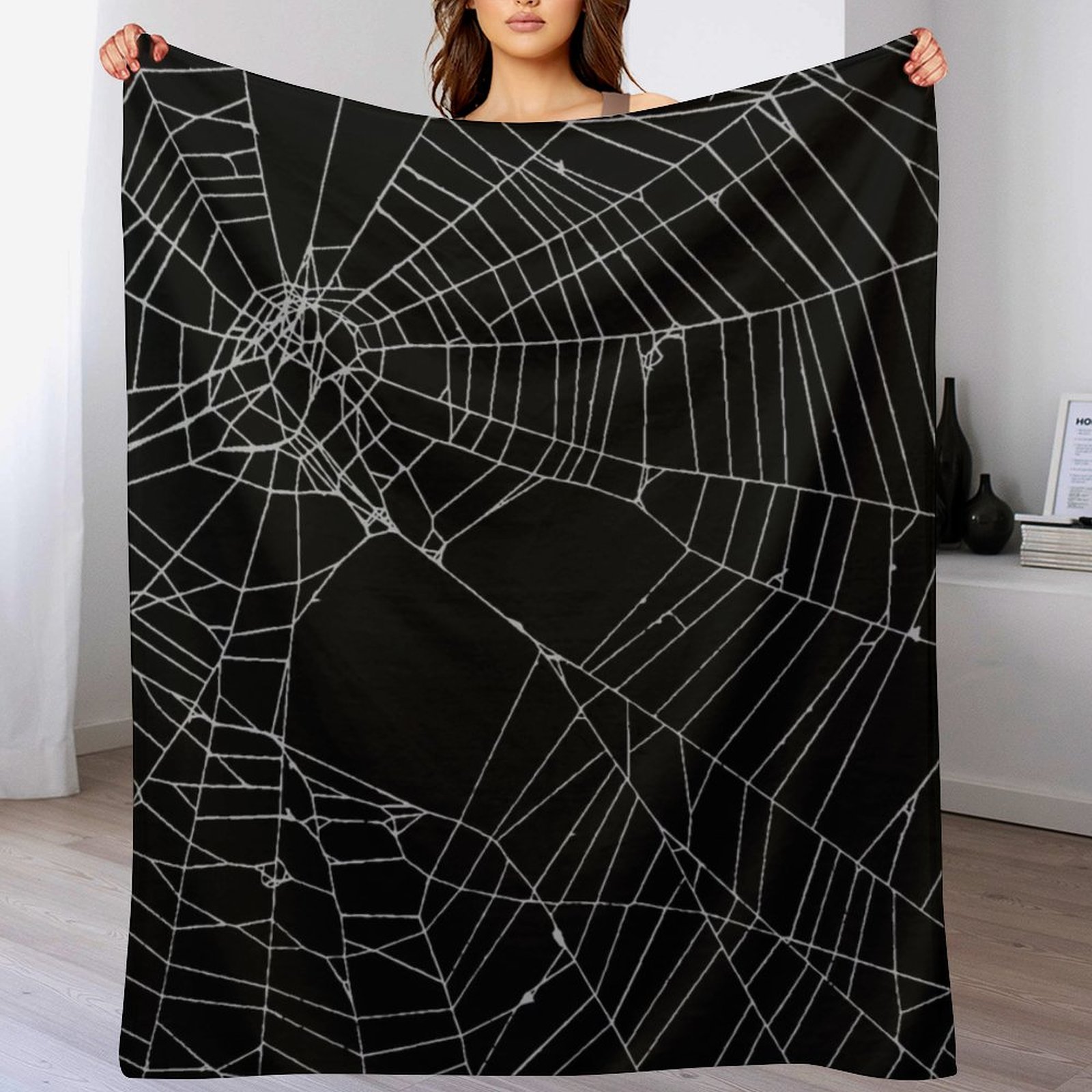 SpiderWeb Web Throw Blanket bl - 3D Printing Web review and price