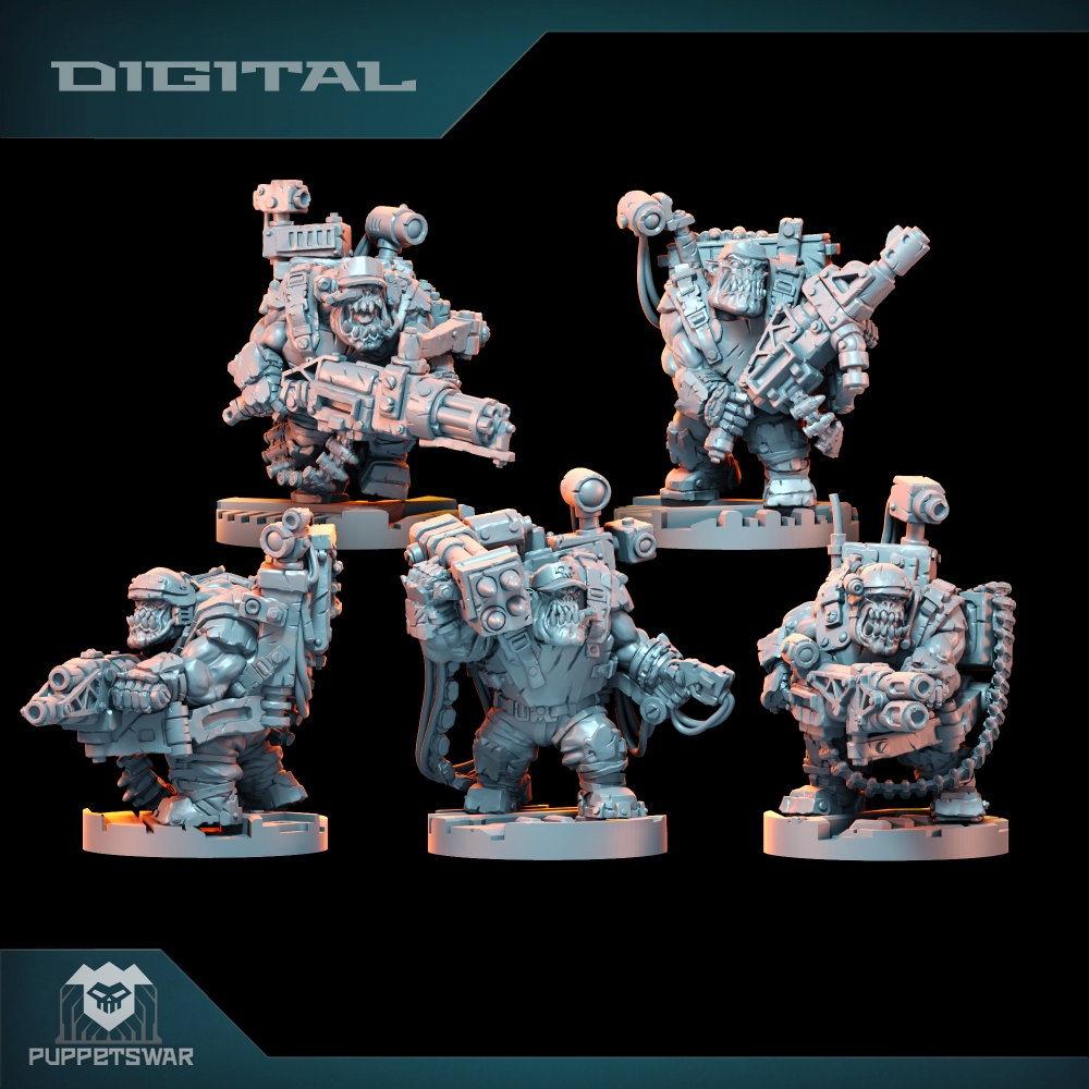 Orc Ultimate Badasses Squad, G - 3D Printing Resin review and price