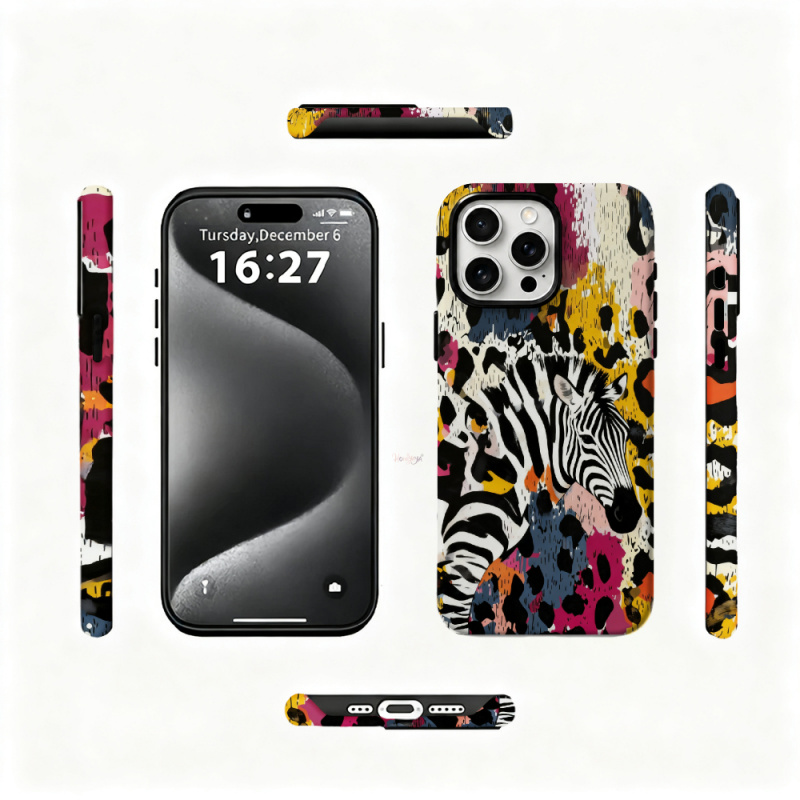 Shock Absorption Zebra Print P - 3D Printing Iphone review and price