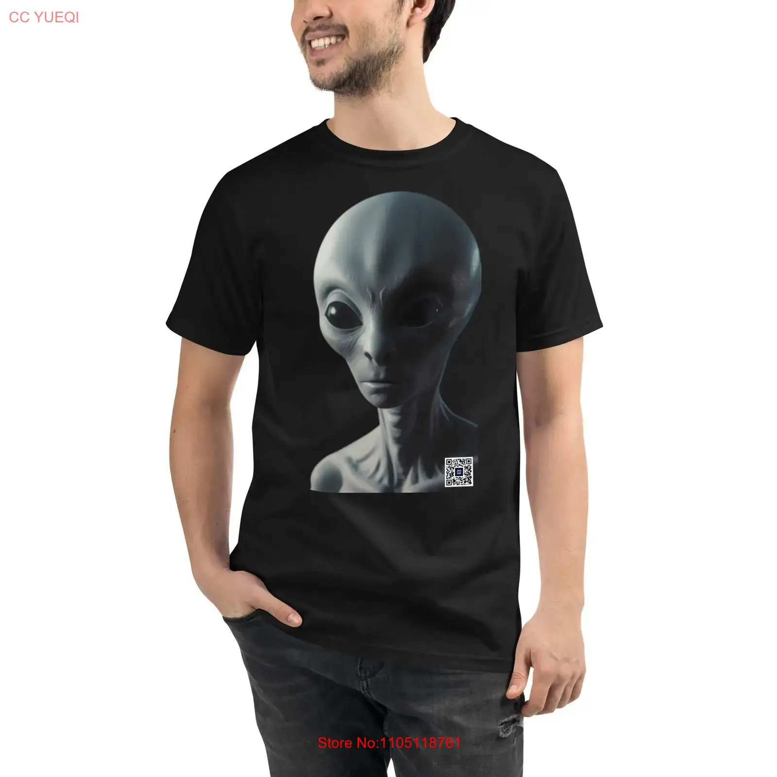 Organic Alien T Shirt smartpho - 3D Printing Qr Codes review and price