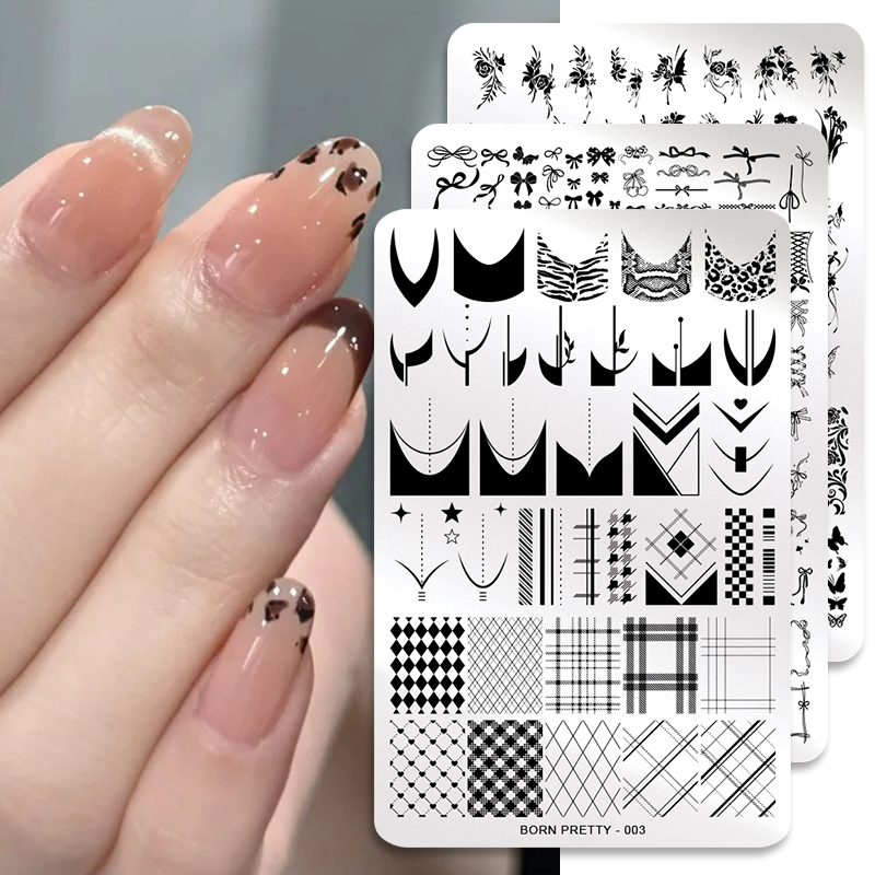 BORN PRETTY Leaves Flower Nail - 3D Printing Templates Free review and price