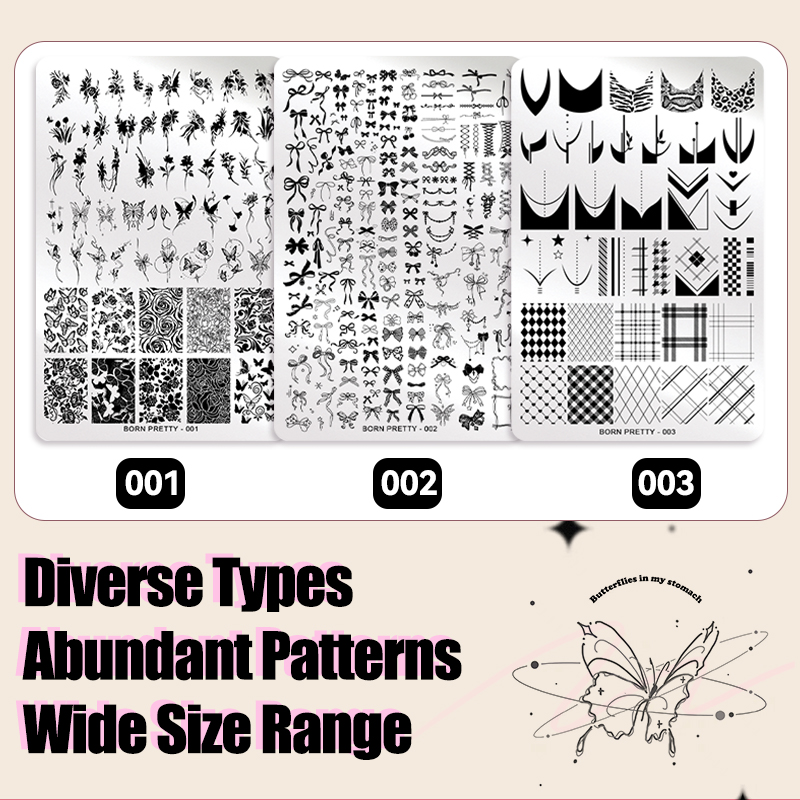 BORN PRETTY Leaves Flower Nail - 3D Printing Templates Free review and price