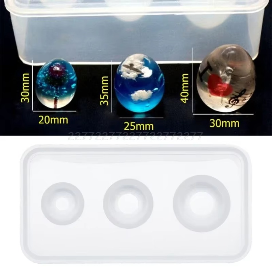 1 Pcs Silicone Molds DIY Cryst - 3D Printing Egg review and price