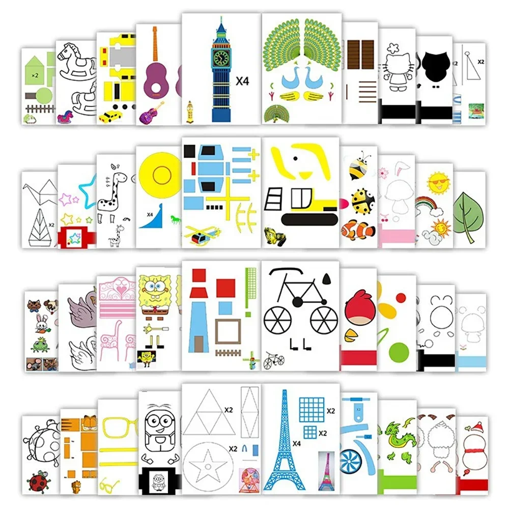 3D Pen Drawing Book with Graph - 3D Printing Templates Free review and price