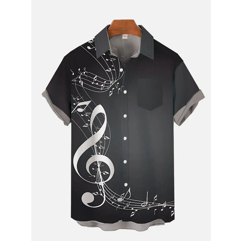 Hawaiian Men's Shirts Clothing - 3D Printing Guitar review and price