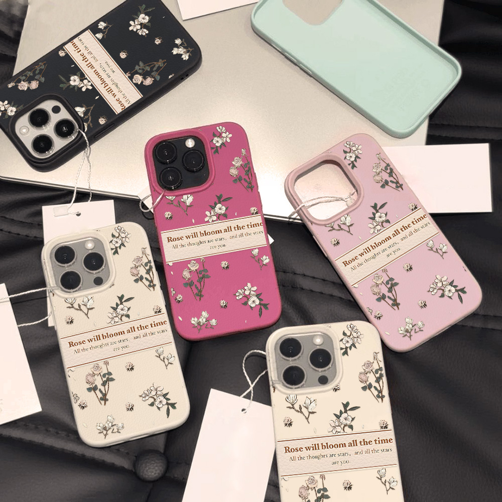 Flowers Print Phone Case For i - 3D Printing Iphone review and price