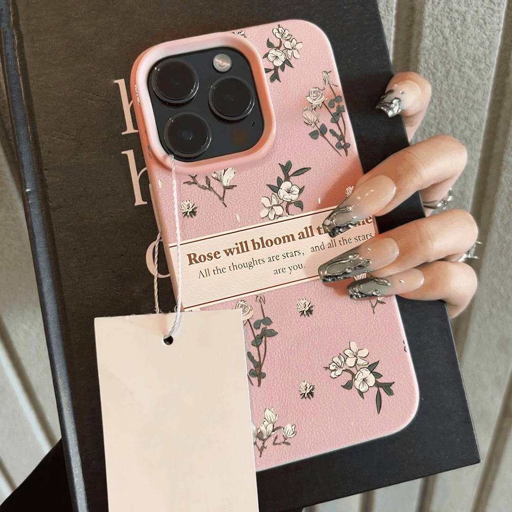 Flowers Print Phone Case For i - 3D Printing Iphone review and price