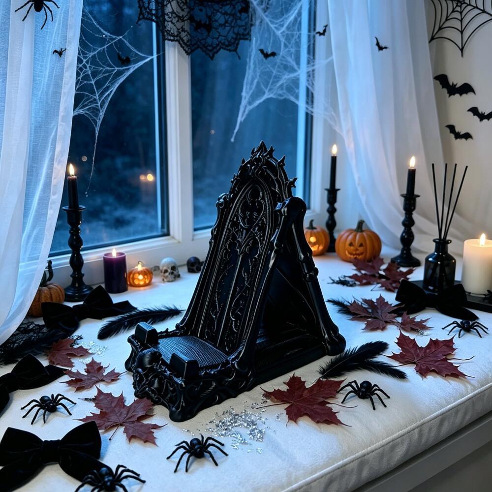 Dark Skull Ornament for Hallow - 3D Printing Tablet review and price