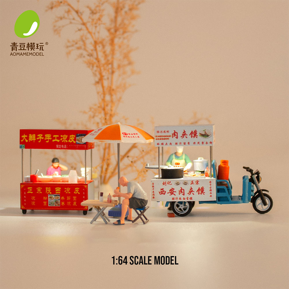 1/64 Night market s Model Kit- - 3D Printing Article review and price