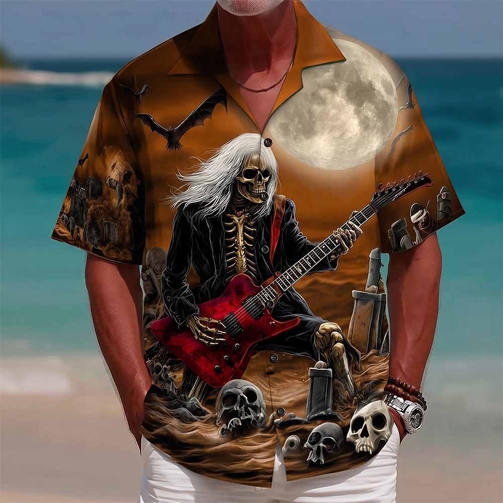 Men's Grim Reaper Guitar Skull - 3D Printing Guitar review and price