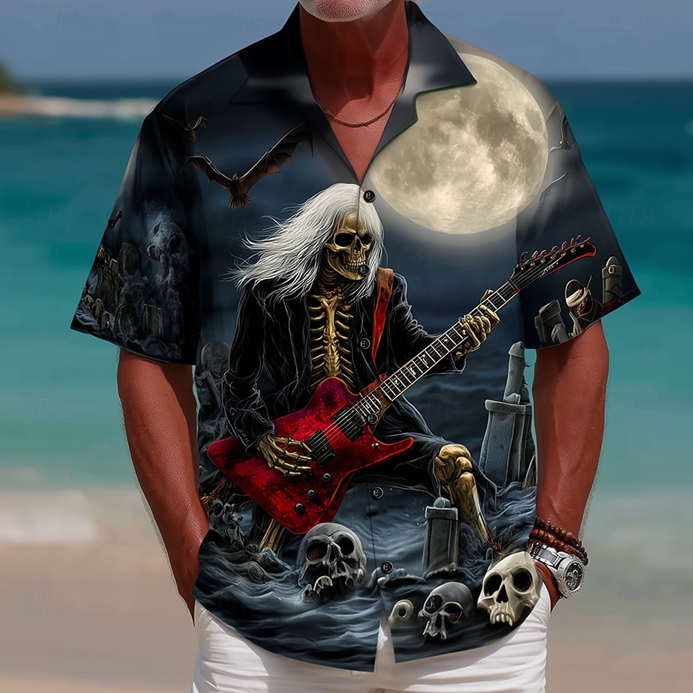 Men's Grim Reaper Guitar Skull - 3D Printing Guitar review and price