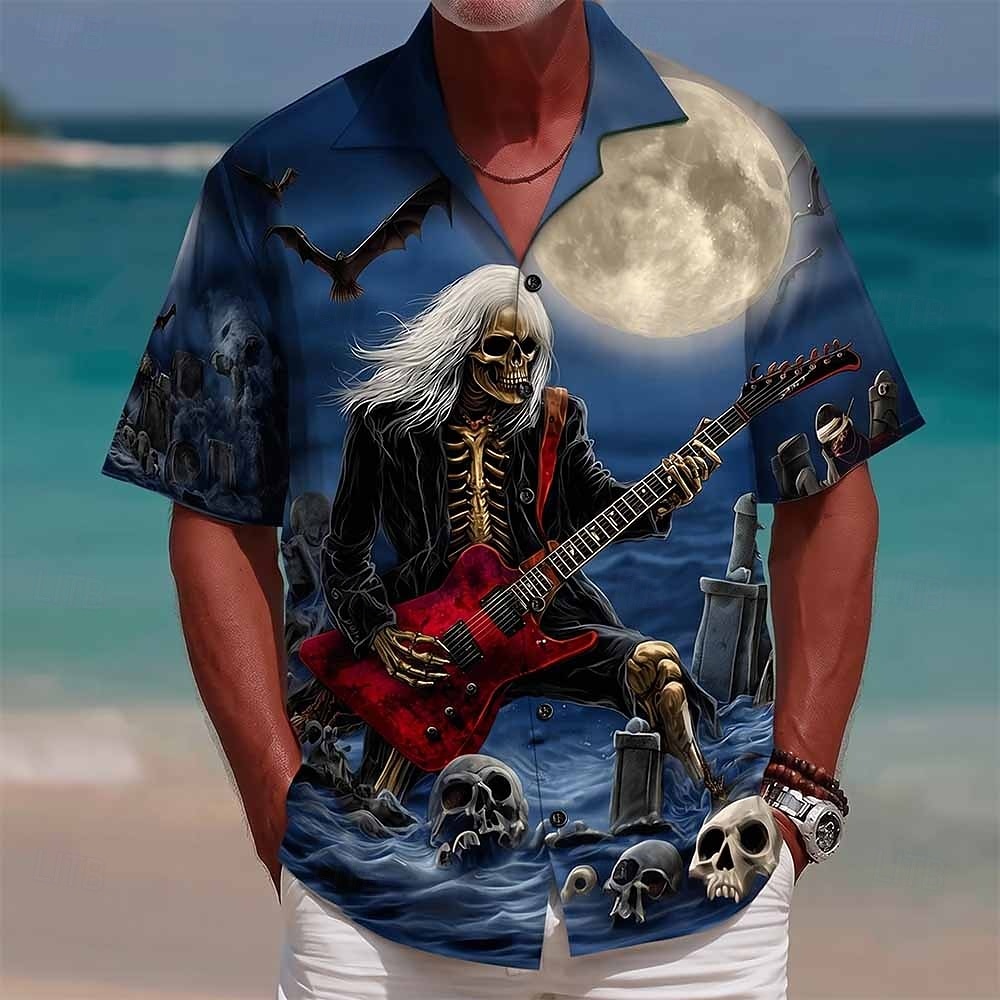 Men's Grim Reaper Guitar Skull - 3D Printing Guitar review and price