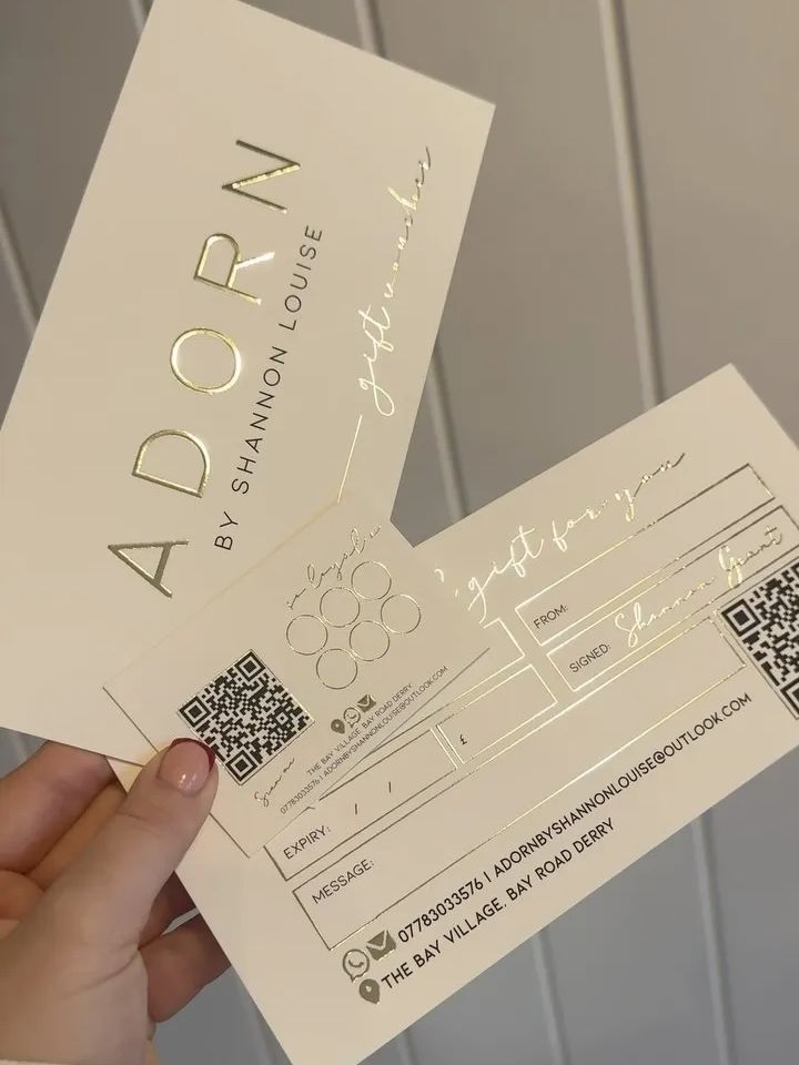 Custom Design 3D luxury Foiled - 3D Printing Qr Codes review and price