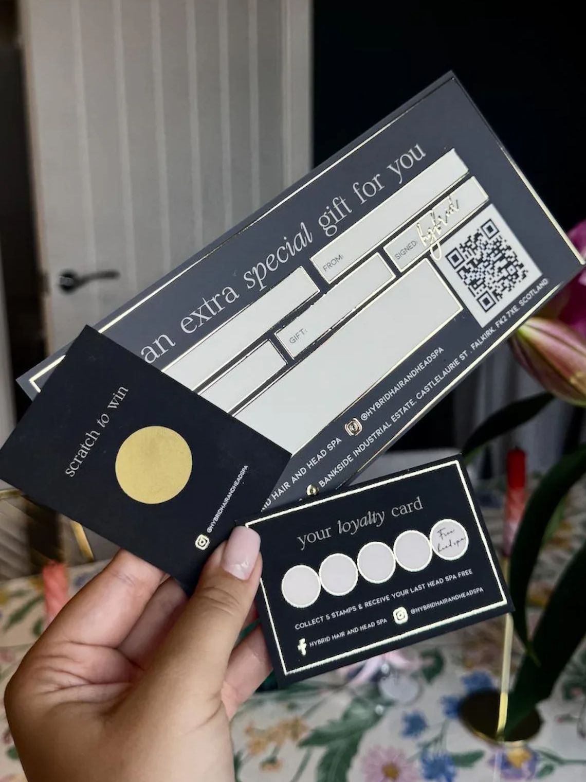 Custom Design 3D luxury Foiled - 3D Printing Qr Codes review and price