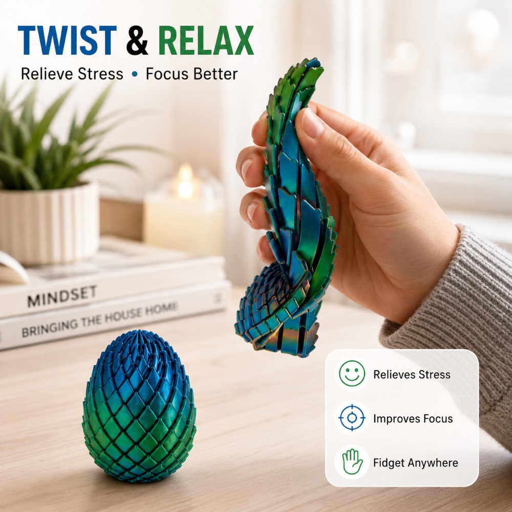 3D Printed 7.5/5.5CM Twisted D - 3D Printing Egg review and price