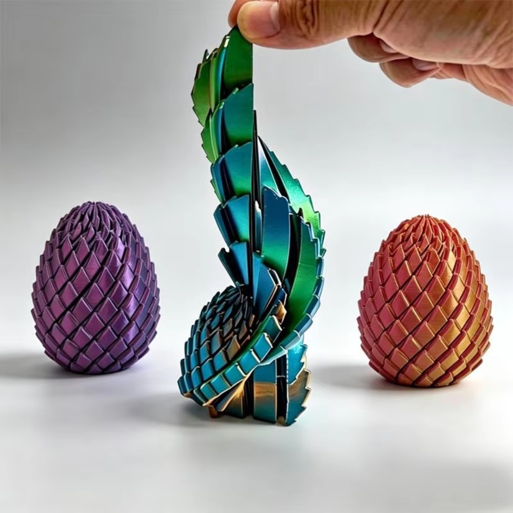 3D Printed 7.5/5.5CM Twisted D - 3D Printing Egg review and price