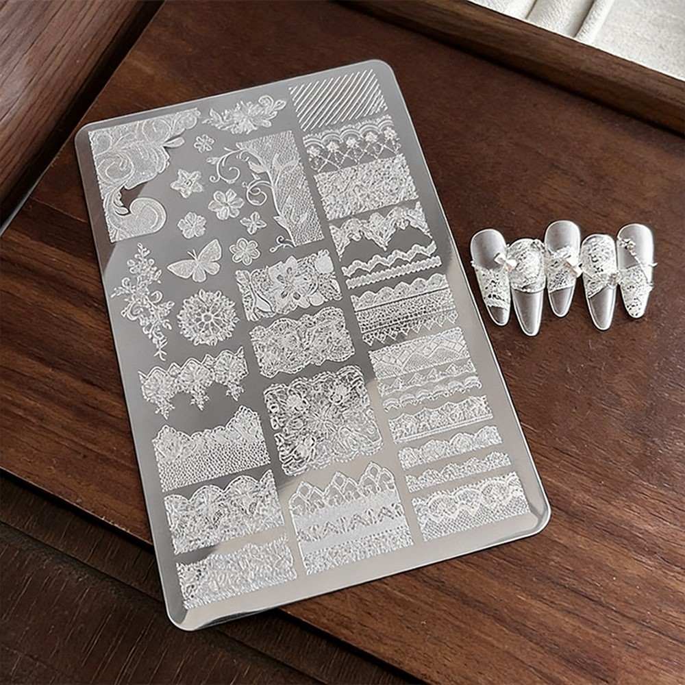 9*15cm 3D Lace Butterfly Nail  - 3D Printing Templates Free review and price
