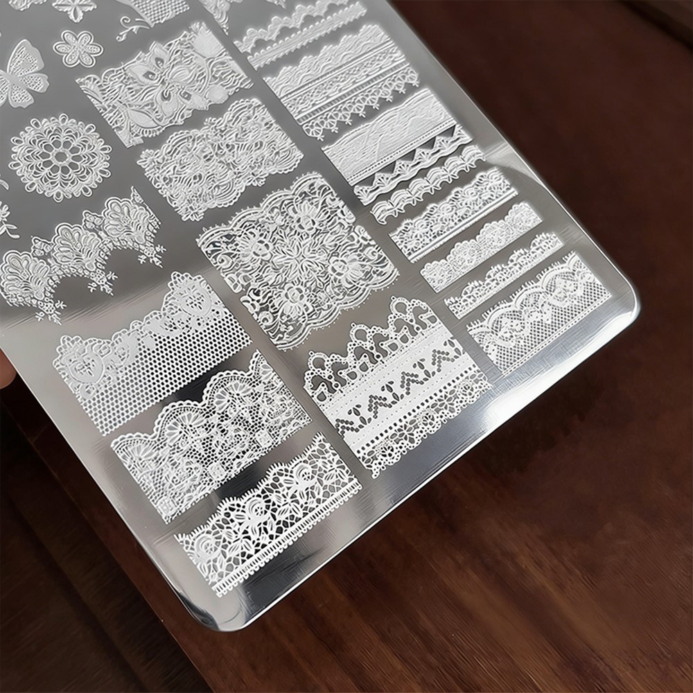 9*15cm 3D Lace Butterfly Nail  - 3D Printing Templates Free review and price