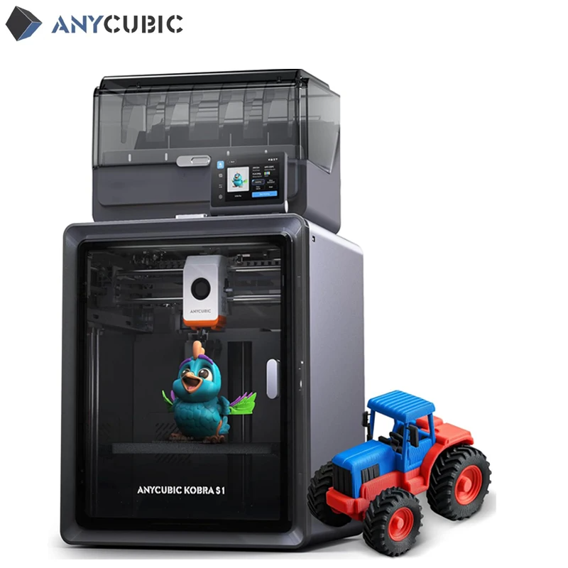 Anycubic Kobra S1 Combo Multi- - 3D Printing Online Service review and price